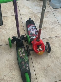 $20 Selling two Scooters for Toddlers!!