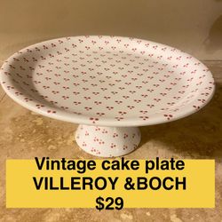 CAKE STAND - VILLEROY &Boch toys, delight, cake plate