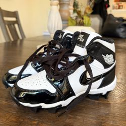 Jordan Hi Tops Youth Size Cleats 