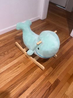 T.B. Toys wooden whale Rocker