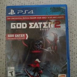 God Eater 2 Rage Burst PS4