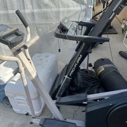 Treadmill And Elliptical Machine 
