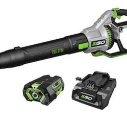EGO POWER+ 56-volt 765-CFM 200-MPH Battery Handheld Leaf Blower 5.0 Ah