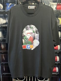 Bape Shark Seijin Photo Print T-SHIRT Relaxed XXL