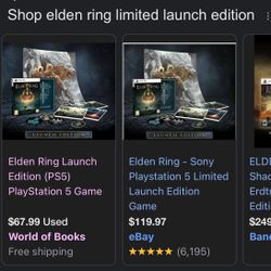 Elden Ring Limited Launch Edition