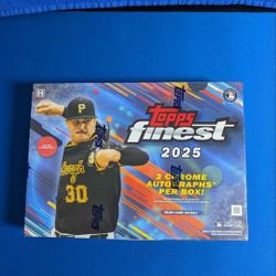 2025 Topps Finest Baseball Hobby Box
