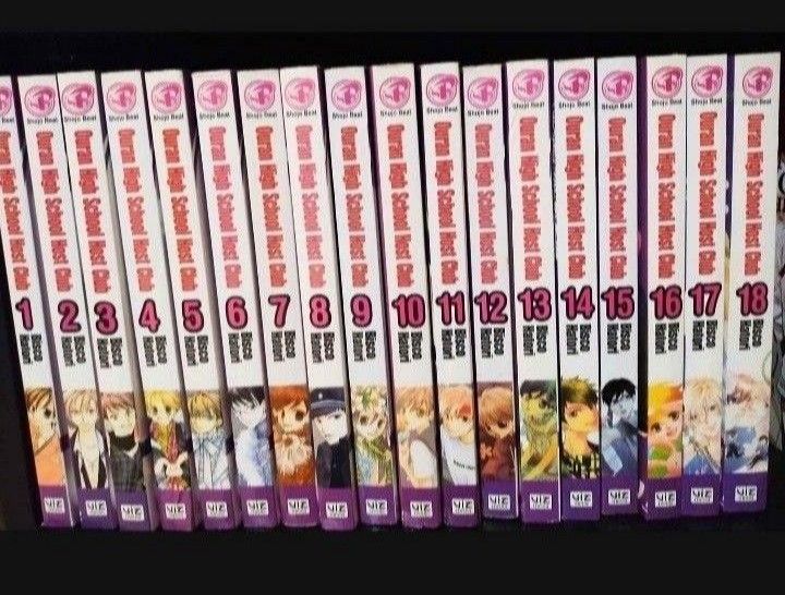 Like New Ouran High School Host Club Manga Volumes 1-18 Complete English