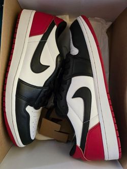 Air Jordan 1 low retro black toe size 11