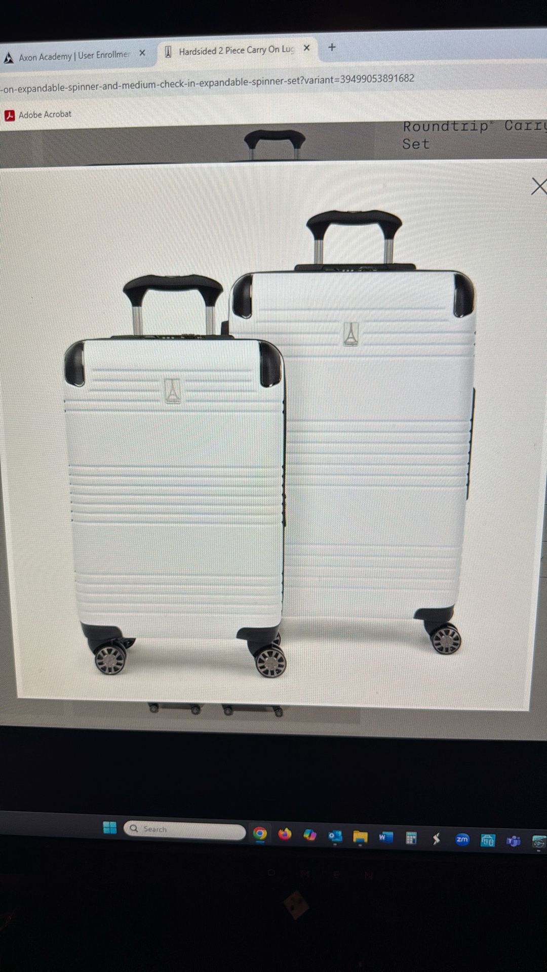 Travel pro Luggage Set