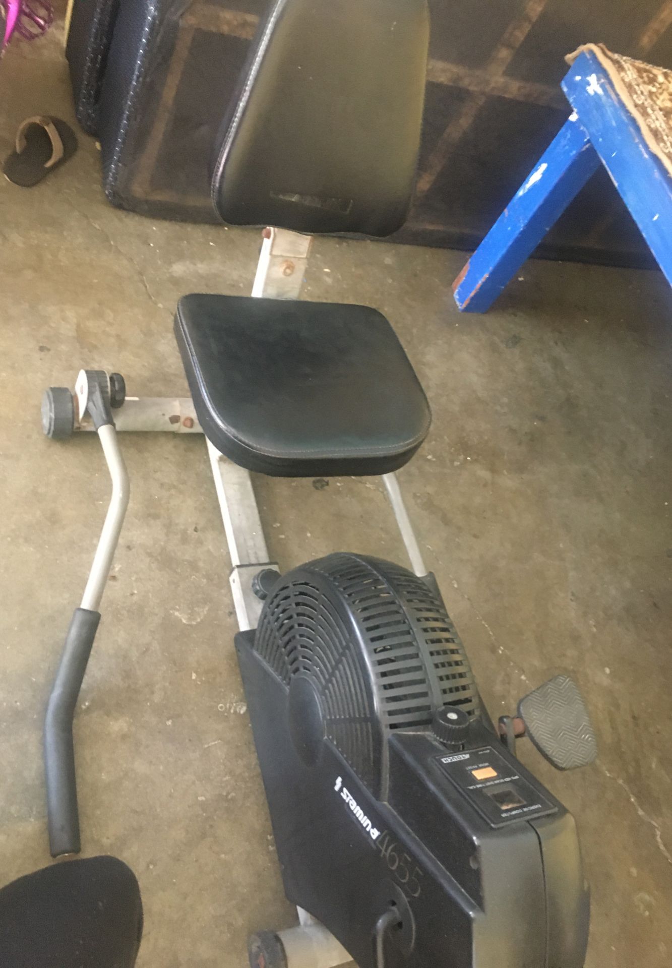 stamina deluxe air bike