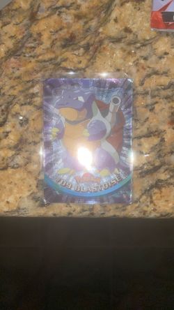 Blastoise Pokémon Topps 1999 Series 1