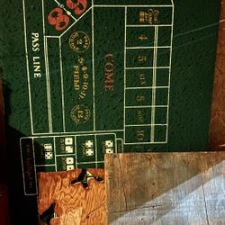 Full Size Craps Table Top 