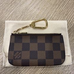 Louis Vuitton Key Pouch - Damier Ebene