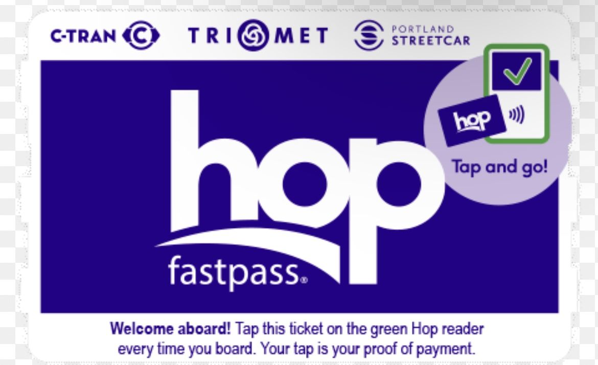 $100 Trimet Hop Pass For $45