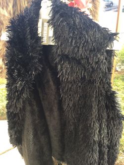Fluffy Vest
