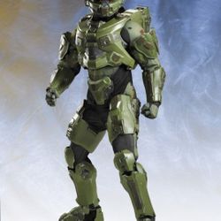 Disguise Mens Master Chief Infinite Ultra Prestige Adult Costume, Official Multi Piece Halo Master Chief Costume for Adults