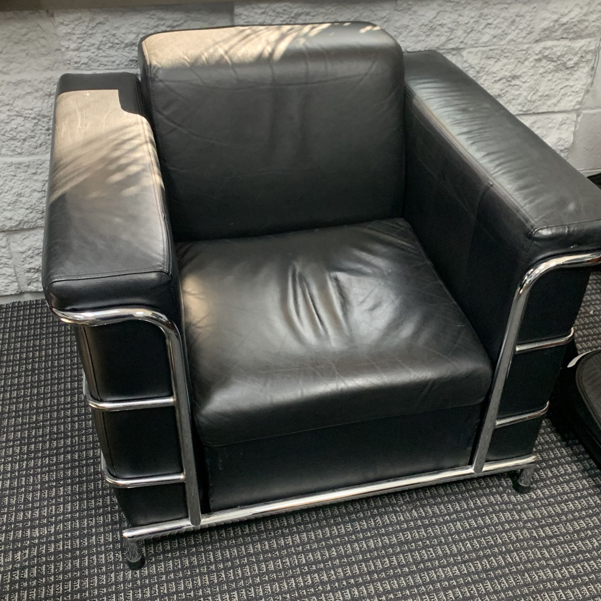 Black Leather Chair