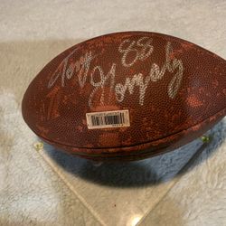 Tony Gonzales & Keith Moon Signed Footbal