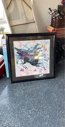 Framed Abstract Art Print
