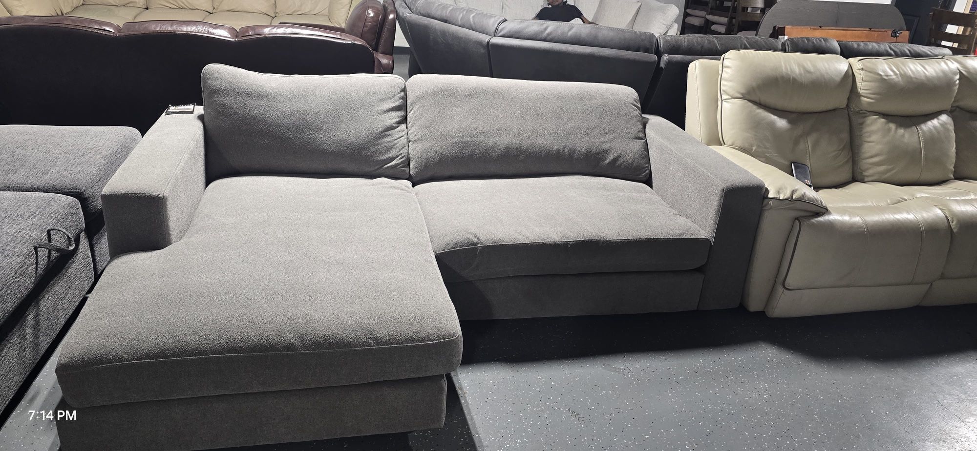 Comfortable Gray Couch