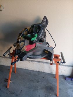 Hitachi 12 inch laser  compound mitersaw
