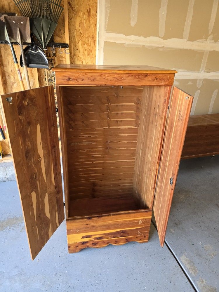 Vintage- Cedar Armoire