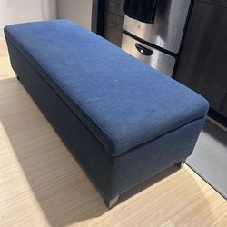 Storage Bench / Ottoman – Lift Top – Padded Seat