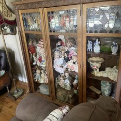 Antique Glass Display 
