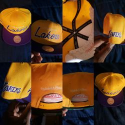Lakers Mitchell And Ness Snapback 