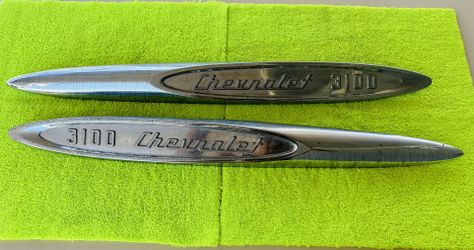1957 Chevy Truck Fender Emblems