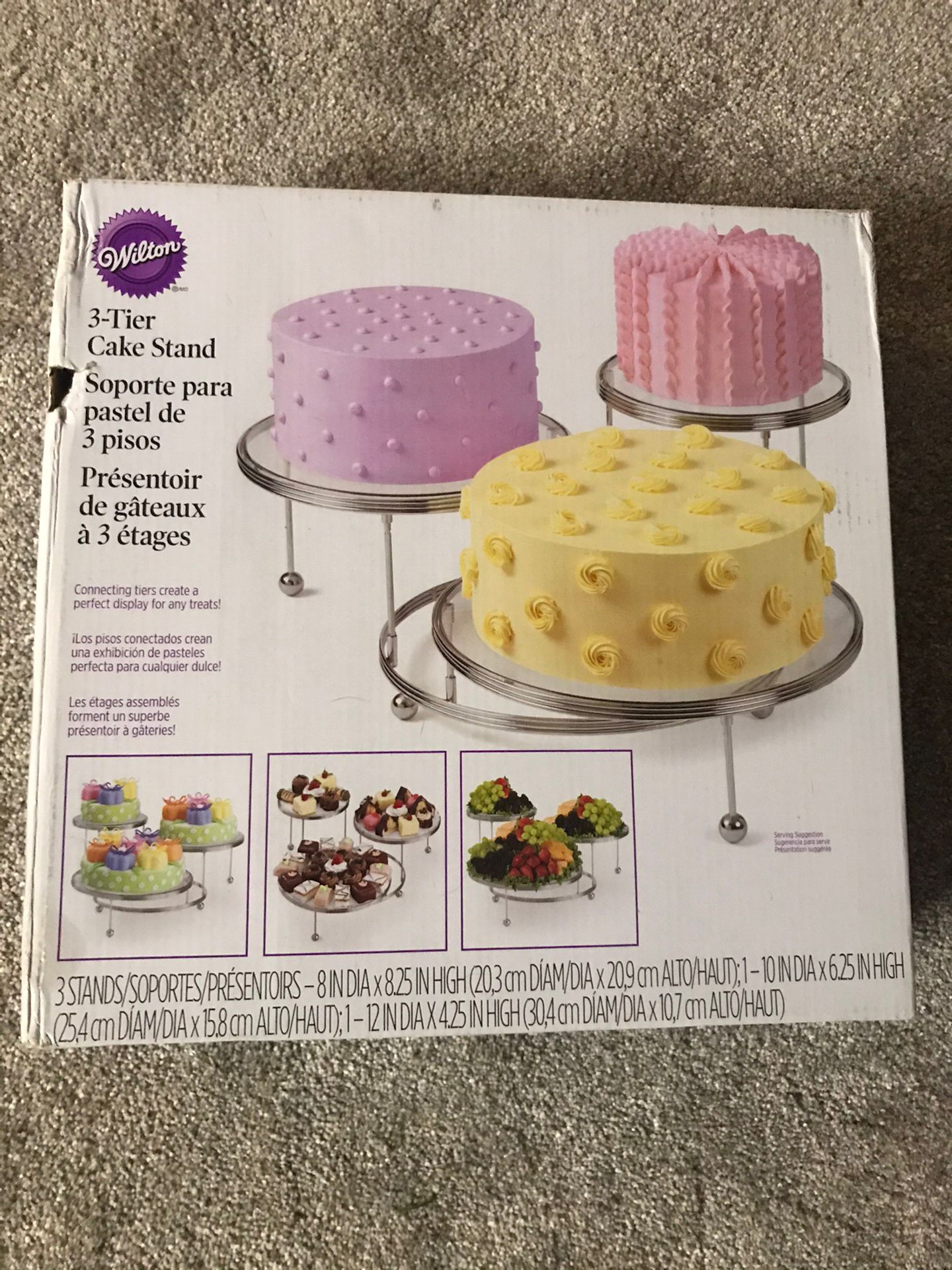 Wilton 3 tier Cake Stand