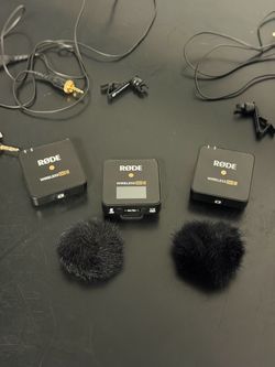 Wireless Microphone System + 2 RØDE Lavalier II Mics – $225 OBO