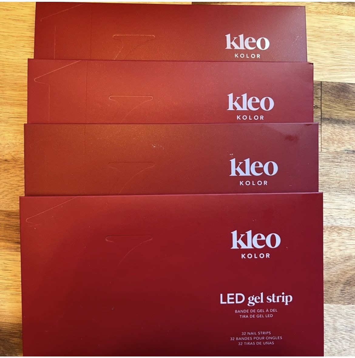 Kleo Kolor LED Gel Strip Mani And Pedi Set