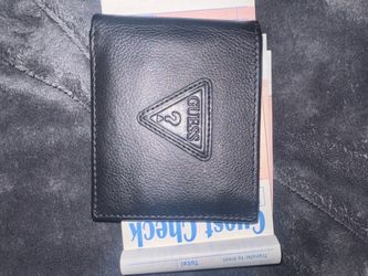 Guess Leather Wallet Black