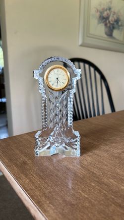 Waterford crystal grandfather clock