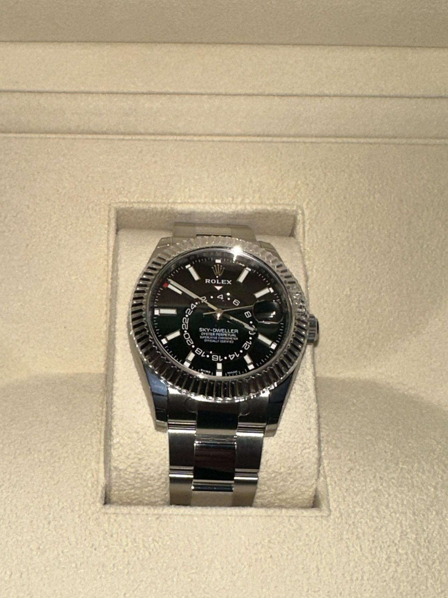 Rolex 2022 Black Dial Skydweller 