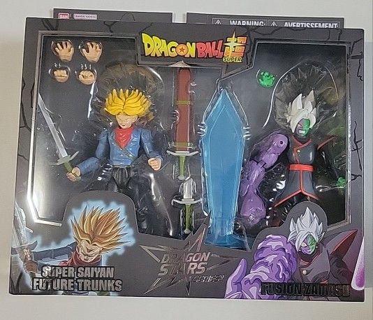 Dragon Ball Super Dragon Stars Series Future Trunks And Zamasu Action Figures