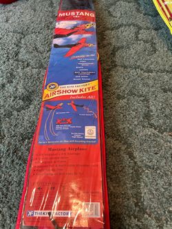 The Kite Factory Mustang Airplane Kite