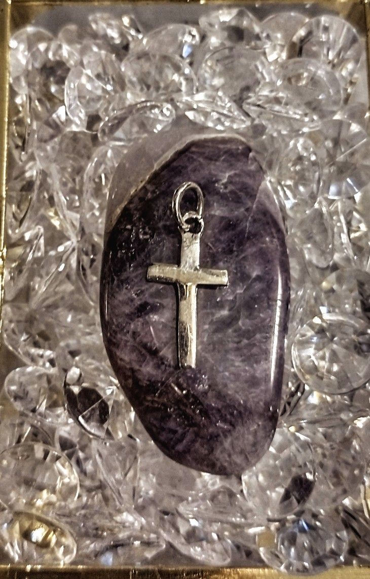 925 Sterling Silver Mini Plain Cross Charm Pendant 