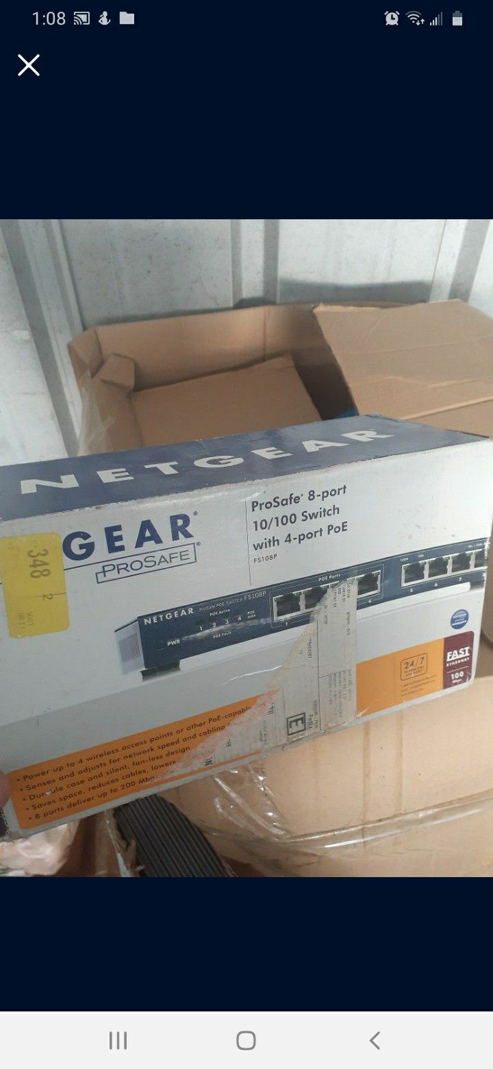 Netgear PoE switch