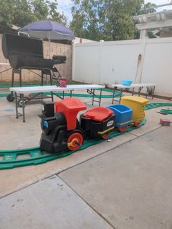 1980s little tikes ride on train.
