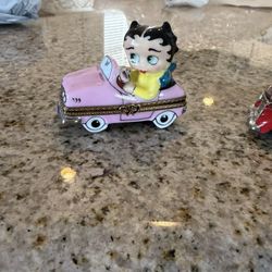 Betty Boop Limoge Sunday Drive