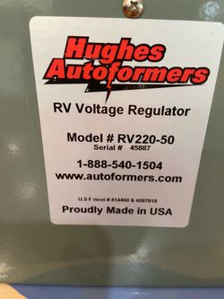RV voltage regulator/ conditioner