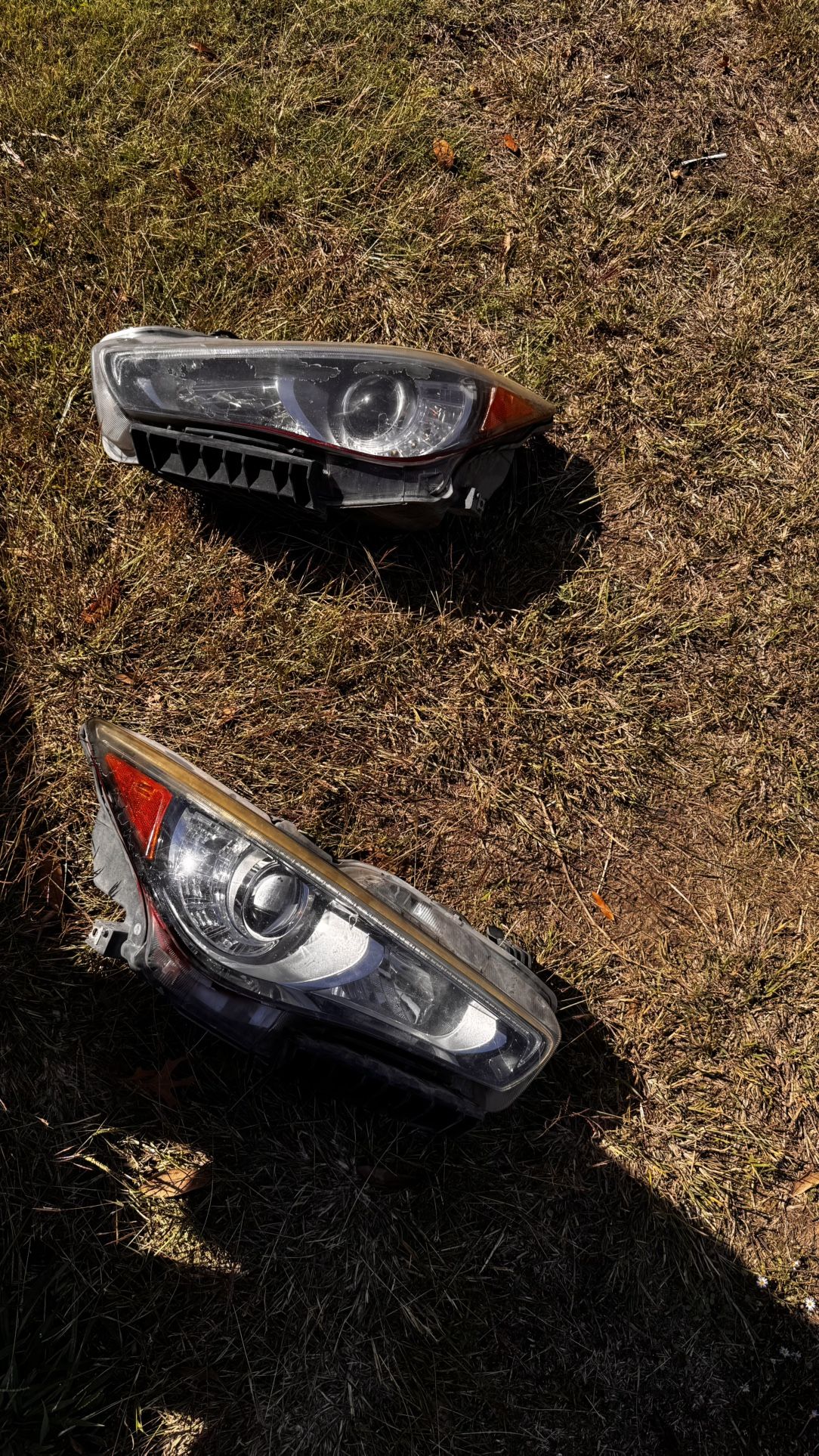 OEM Q50 2014-2017 Headlights Pair 