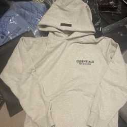 Essentials Light Oat Hoodie