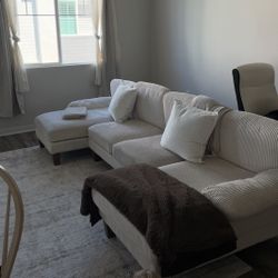 white couch 