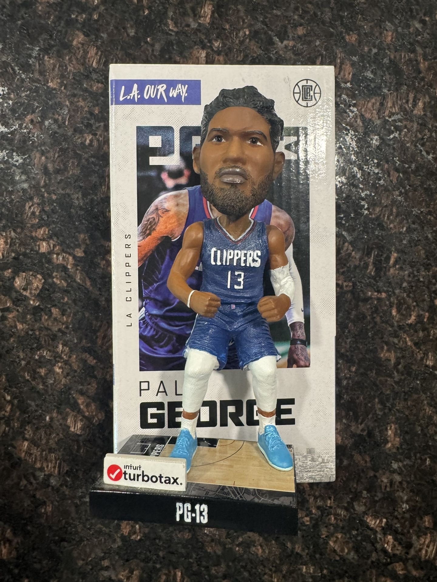 Paul George Bobble head Figure 2021-22