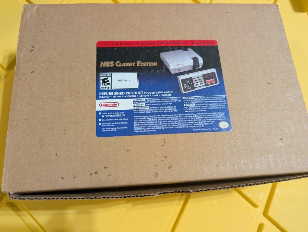 NES Classic Edition Refurbished Open Box Never Used