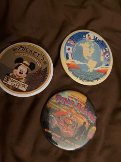 Disney pins from Disneyland