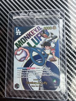 One Piece Card Game Monkey.D.Luffy (Dodgers x ONE PIECE) One Piece Promotion Card